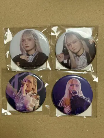 Candy Tune 미야노 시즈카 생일 기념 복권 캔뱃지 풀컴플리트 세트