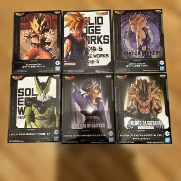 [쇼님 리퀘스트] 드래곤볼 피규어 6점 세트