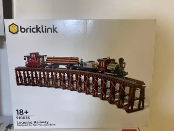 레고 삼림 철도 bricklink 로깅 레일웨이 910035