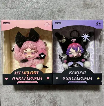 마이멜로디 쿠로미 스컬팬더 2개 세트 산리오