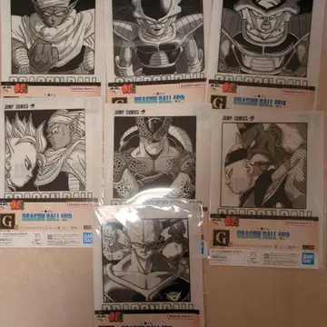 드래곤볼 제일복권 40th 그 두 번째 G상 코믹스 클리어 파일 세트