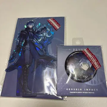 원신 후린즈 아크릴 스탠드 캔뱃지 세트