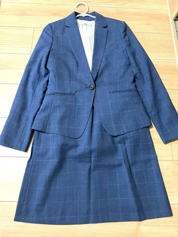 [ Perfect Suit FActory ] 블루 체크 무늬 x 셋업