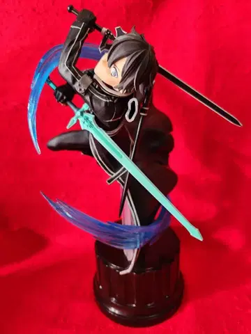 키리토 소드 아트 온라인 ESPRESTO 피규어 블랙 검사