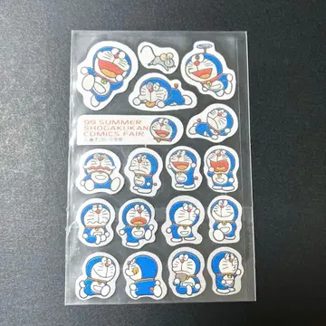 [ 미사용품 ] 도라에몽 미니씰 소학관 여름 코믹 페어 익명 배송