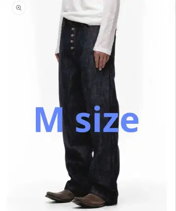 NO/FAITH STUDIOS RAW DENIM 레귤러 핏 M