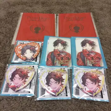 니지산지 사에구사 아키나 준 브라 하트형 캔뱃지 사진풍 카드