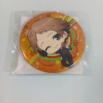 페르소나 4 라쿠텐 컬렉션 글리터 라메 캔뱃지 하나무라 요스케 라쿠코레