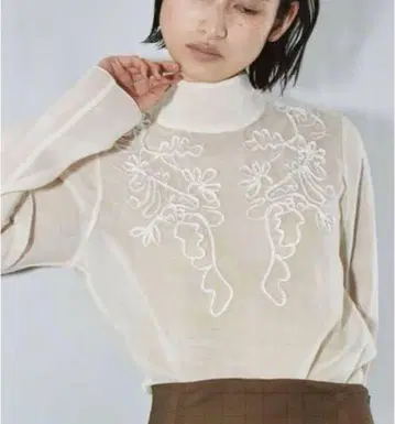 TODAYFUL 시어 자수 블라우스 새상품급