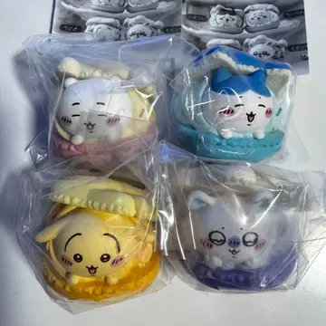 치이카와(먼작귀) 캐릭터 마카롱 가챠가챠 전 4종 컴플리트 컴프