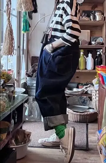 ORDINARY FITS 46인치 ANKLE 데님팬츠