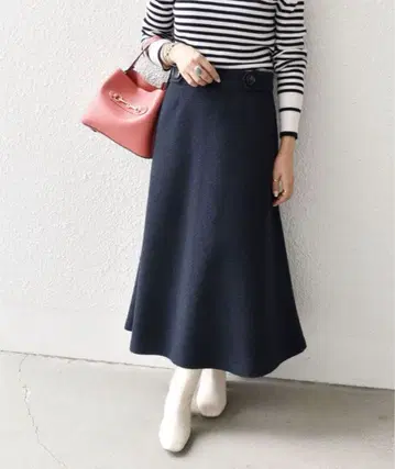 [ 컨디션 최상 ] SHIPS any 스라이버 A라인 스커트