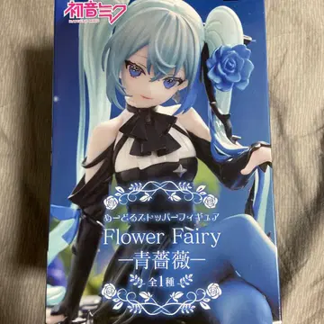 Flower Fairy 파랑 장미 피규어