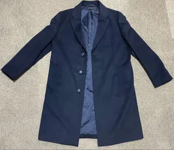 UNIQLO (유니클로) 남성용 캐시미어 블렌드 체스터 코트