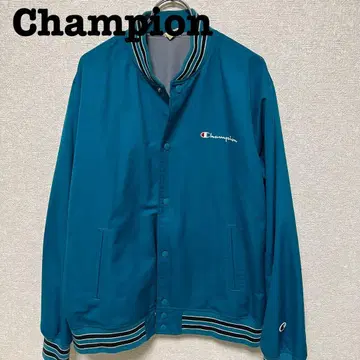 챔피온 터콰이즈 나일론 자켓 챔피온 블루종