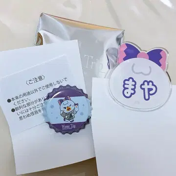 nizoo POPUP 랜덤 캔뱃지 네임 배지