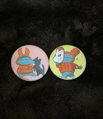 마법사의 신부 원화전 캔뱃지 시크릿 야마자키 코레 2개 세트 고양이 가면