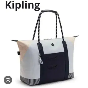 키플링 TRICOTE ART M (Grey P Keiko Bl) 새상품