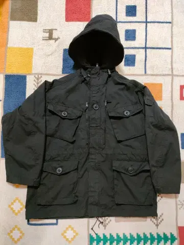 영국군 SAS 블랙 필드 자켓 스모크 파카 블랙