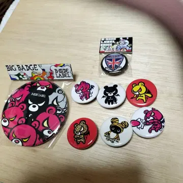 B-SIDE LABEL 배지 세트 다색