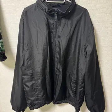 블랙 풀 지퍼 자켓