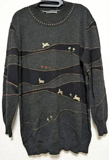 ILY a LONG TEMPS 이리야롱땅 긴팔 니트