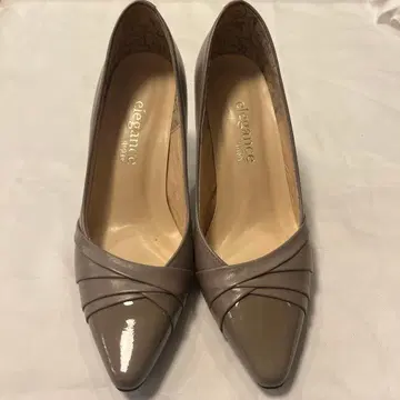 elegance 그레이 스틸레토 펌프스 그레이지