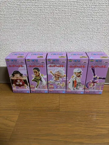 [미개봉 새상품] 원피스 월드 컬렉션 에그헤드 6 컴프 세트