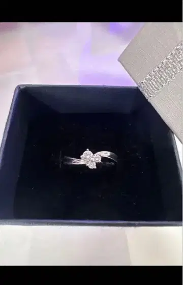 새상품급 플라티나 900 반지