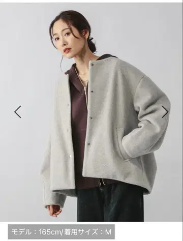 [ GIOBAL WORK ] 울라이크 코쿤 코트 그레이