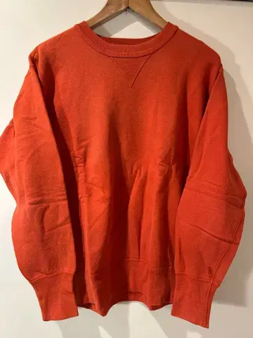 투 문 오렌지 크루넥 트레이닝복 42/44