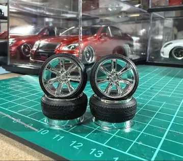 아오시마 18 크라운 애슬리트 정품 휠 딥림