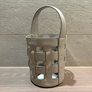 CLOUDY 핸드백 인조 가죽 라이트 그레이