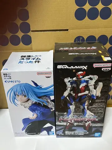 전슬 리무루&건담 지크액스 피규어 세트