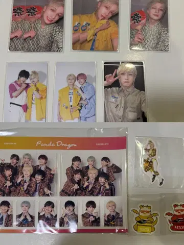 [ 낱개 판매 가능 ] 팬더 드래곤 파라곤 트레이딩 카드 스티커