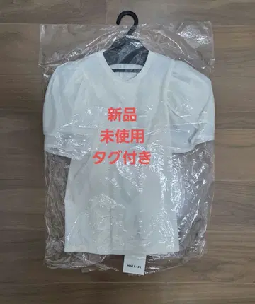 미사용 새상품 마차트 machatt 시어 퍼프 도킹 T셔츠