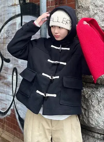 샷 더플 코트 nugu