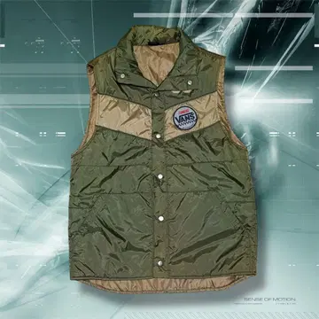 아메카지 레트로 빈티지 VANS 다운 베스트 M 사이즈
