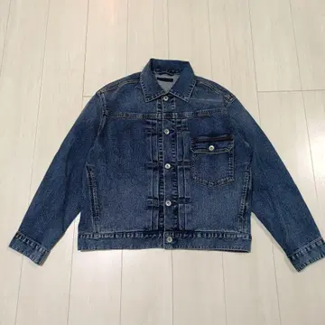 유니클로 데님 자켓 퍼스트 타입 M