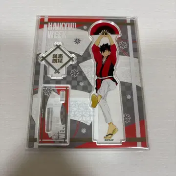 하이큐!! 위크 아크릴 스탠드 참새춤 ver. 쿠로오 테츠로