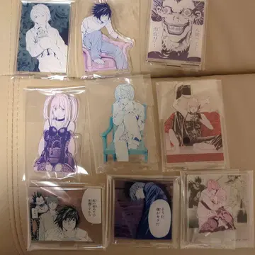 제일복권 데스노트 G상 아크릴 스탠드 9종 세트