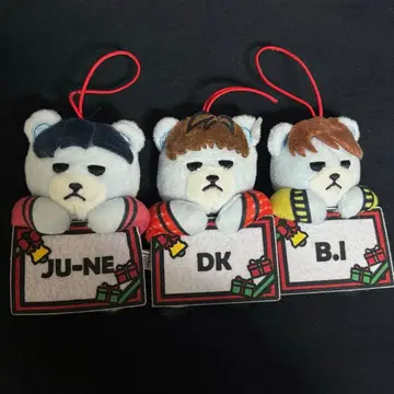 iKON 크리스마스 마스코트 3체 세트