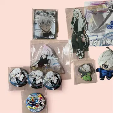 블루 록 나기 세이시로 캔뱃지 아크릴 스탠드 봉제 인형