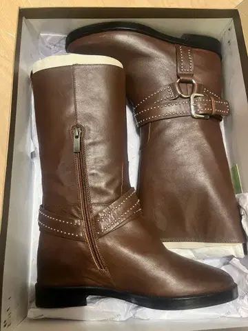 BRUNO PREMI 블루노프레미 브라운 롱 부츠