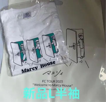 마루시 Marcy House 긴팔 티셔츠 M 사이즈 화이트