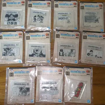 제일복권 드래곤볼 H MOKUJI 스탠드 & 로고 블록 11종