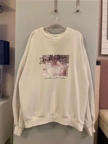 Heather 헤더 속기모 맨투맨 아이보리