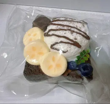 kikisquishy 초코 바나나 아이스 토스트 XL 얼음 버터