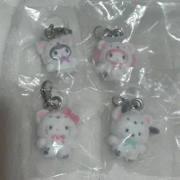 푹신푹신 스노우 산리오 메지루시 액세서리