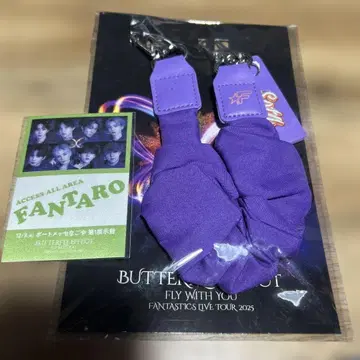 FANTASTICS 핸드 스트랩 나카지마 소우타 & 입장자 한정판 스티커